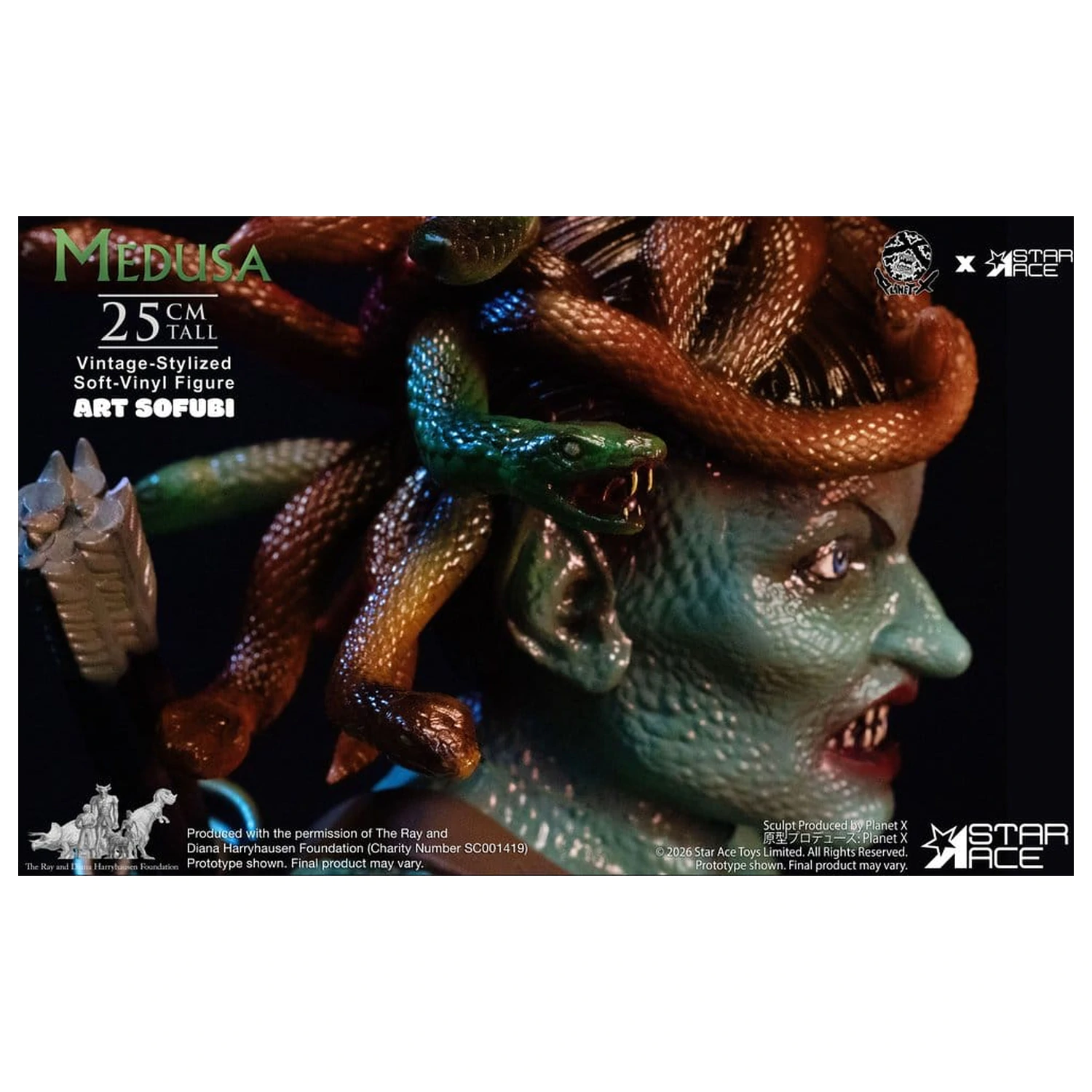  Ray Harryhausen Soft Vinyl Statue Medusa (Vintage-Style) 25 cm product photo