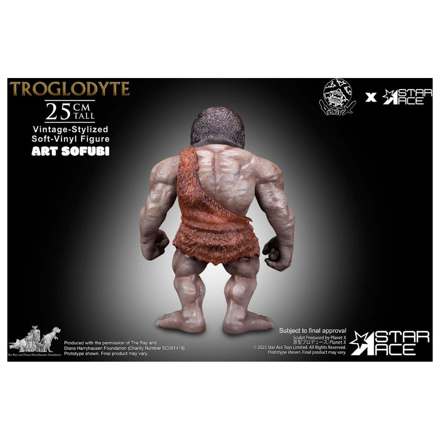 Ray Harryhausen Soft Vinyl Statue Troglodyte (Vintage-Style) 25 cm product photo