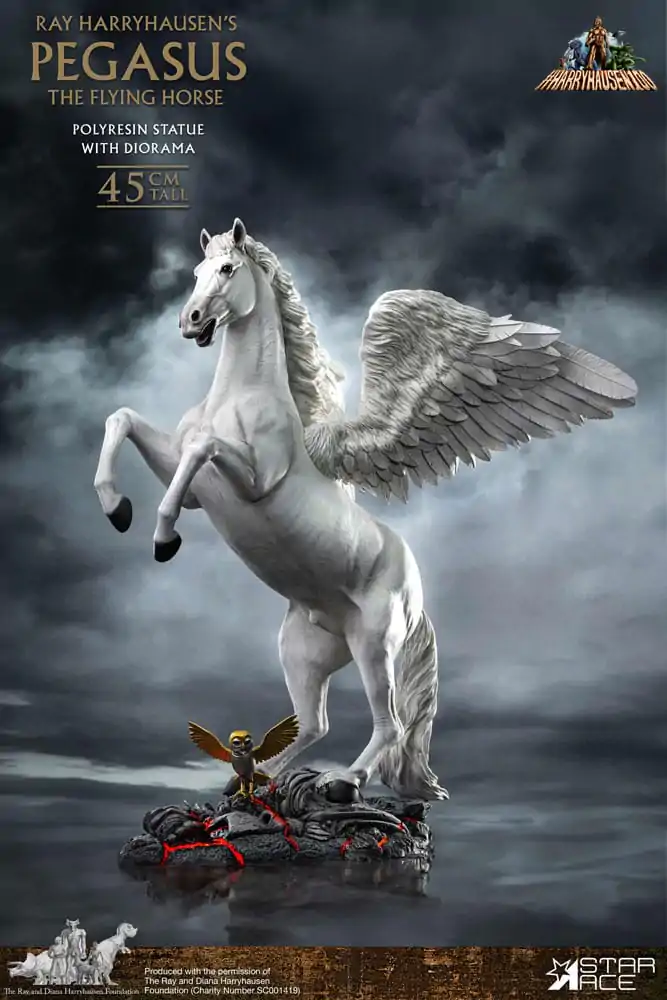 Ray Harryhausen Statue Pegasus: The Flying Horse 2.0 Deluxe Version 45 cm termékfotó