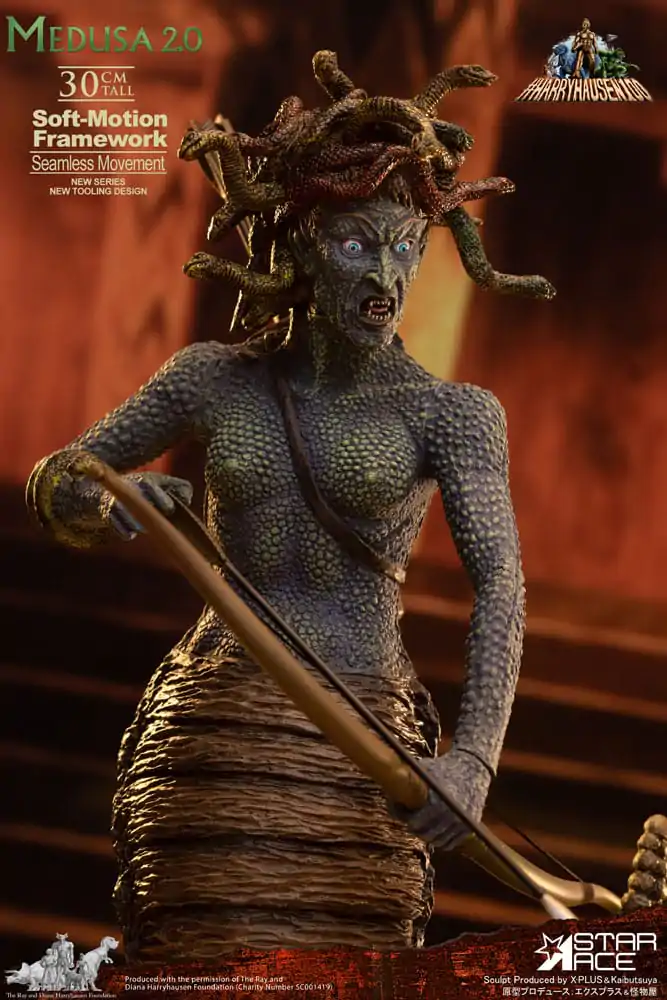 Ray Harryhausens Soft-Motion Series Statue Medusa 30 cm      product photo