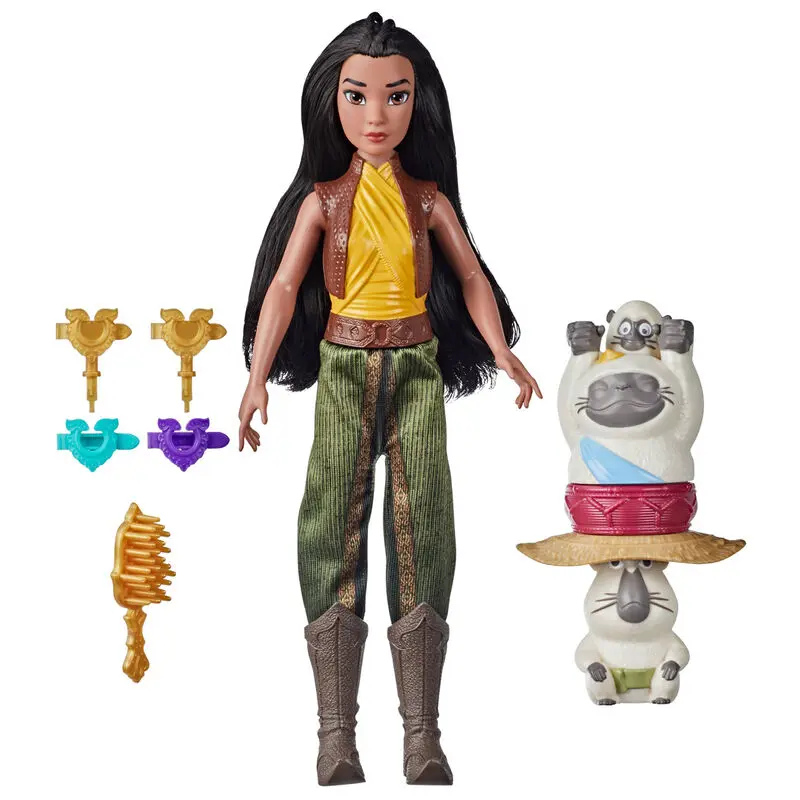 Raya and the Last Dragon Raya Strength and Style Set doll product photo