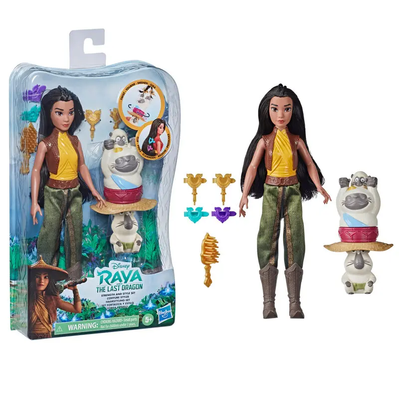 Raya and the Last Dragon Raya Strength and Style Set doll product photo