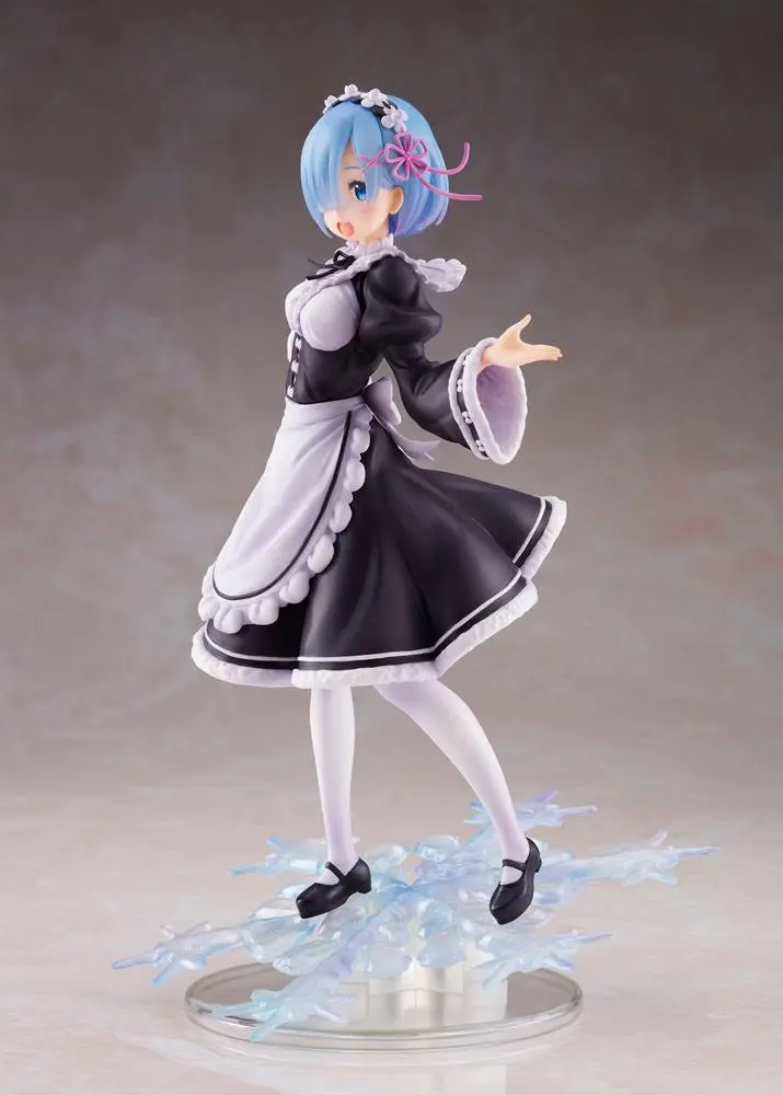 Re:Zero PVC Statue AMP Rem Winter Maid Image Ver. 23 cm product photo