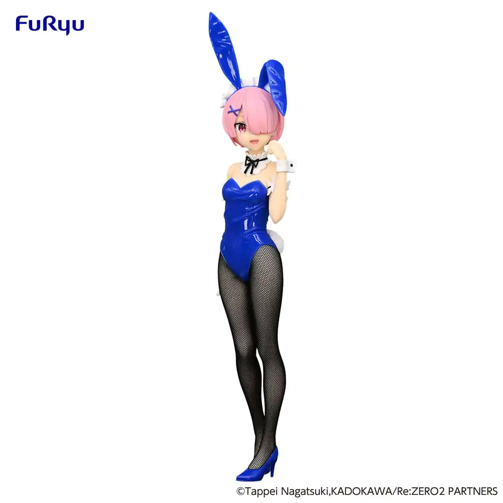 Re:Zero BiCute Bunnies PVC Statue Ram Blue Color Ver. 30 cm termékfotó