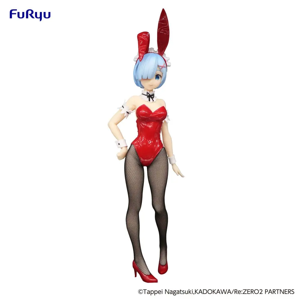 Re:Zero BiCute Bunnies PVC Statue Rem Red Color ver. 29 cm termékfotó