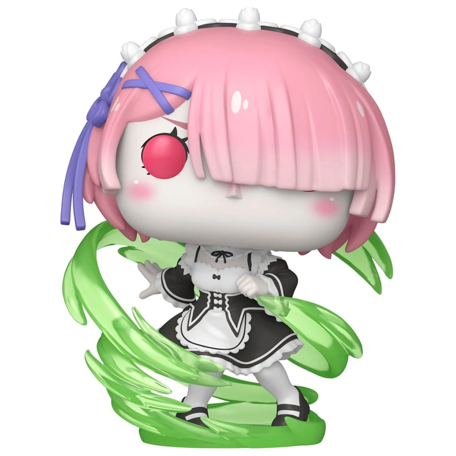 Re:Zero Funko POP! Plus Vinyl Figure Ram (Wind Magic) (Glow) Exclusive 9 cm product photo