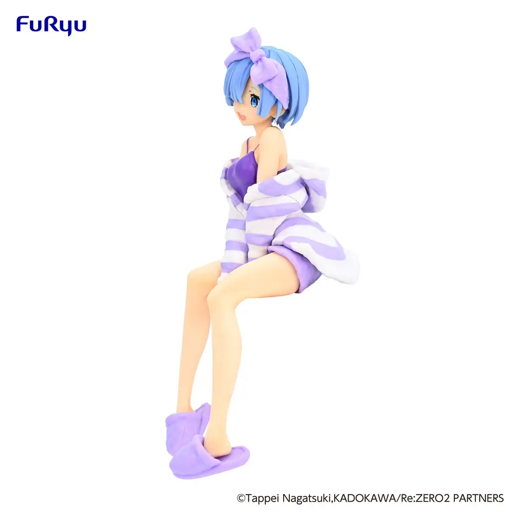 Re:Zero Noodle Stopper PVC Statue Rem Room Wear Purple Color Ver. 14 cm termékfotó