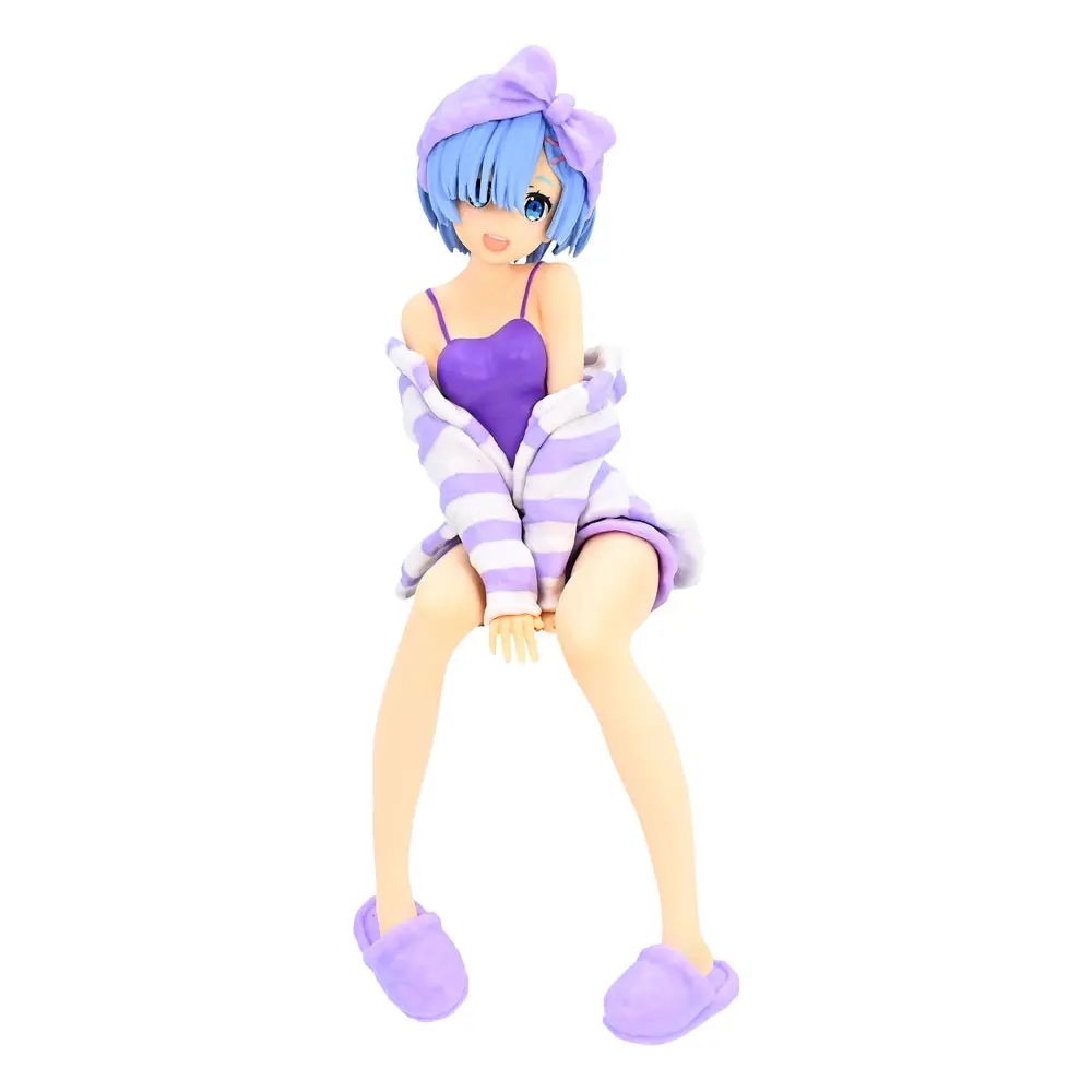 Re:Zero Noodle Stopper PVC Statue Rem Room Wear Purple Color Ver. 14 cm termékfotó