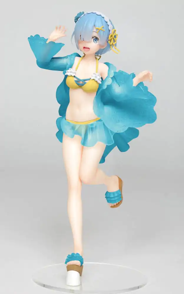 Re:Zero Precious PVC Statue Rem Original Frill Swimwear Ver. Renewal Edition 23 cm termékfotó