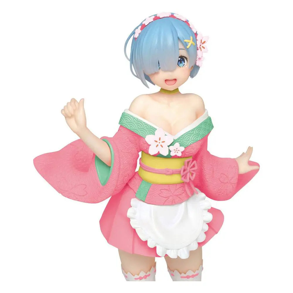 Re:Zero Precious PVC Statue Rem Original Sakura Image Ver. Renewal 23 cm product photo