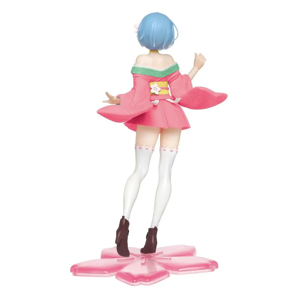 Re:Zero Precious PVC Statue Rem Original Sakura Image Ver. Renewal 23 cm product photo