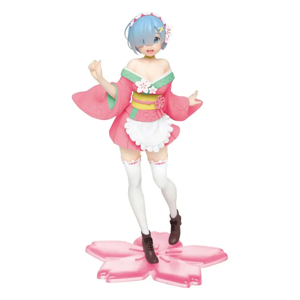 Re:Zero Precious PVC Statue Rem Original Sakura Image Ver. Renewal 23 cm product photo