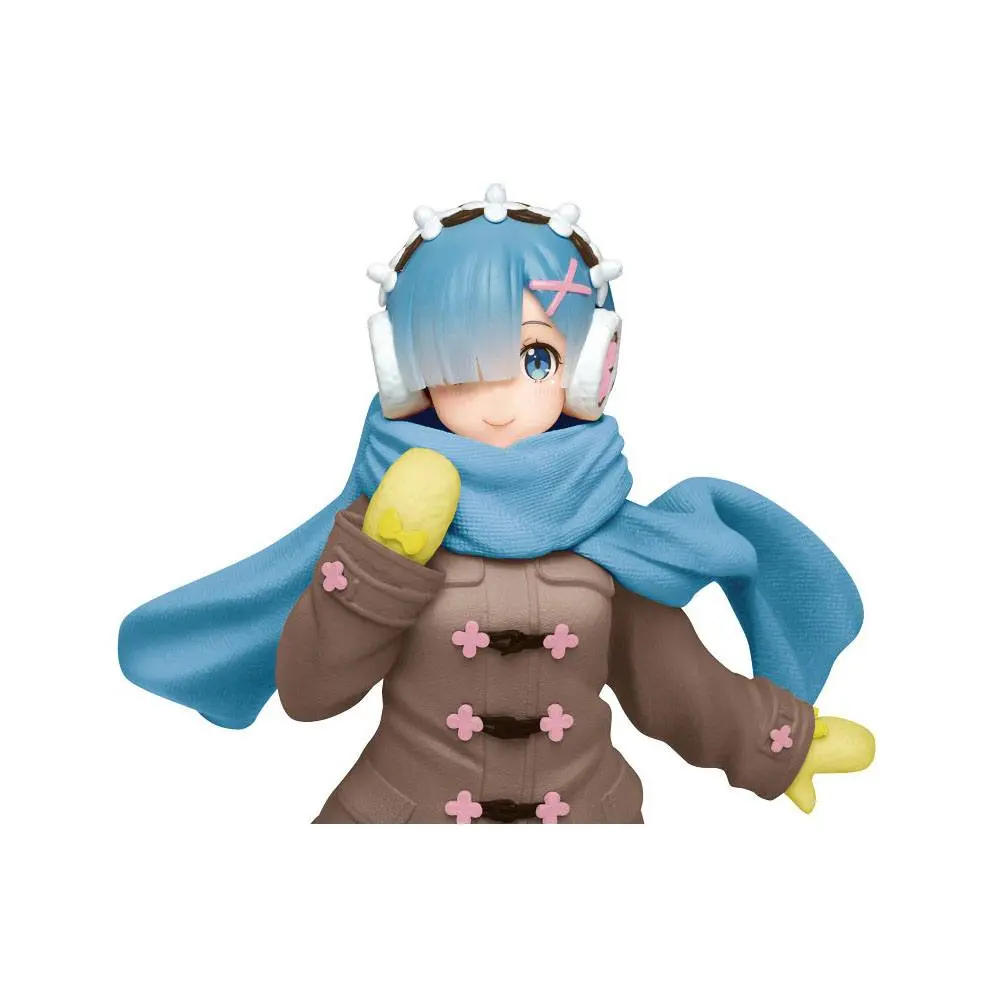 Re:Zero Precious PVC Statue Rem Winter Coat Ver. Renewal 23 cm product photo