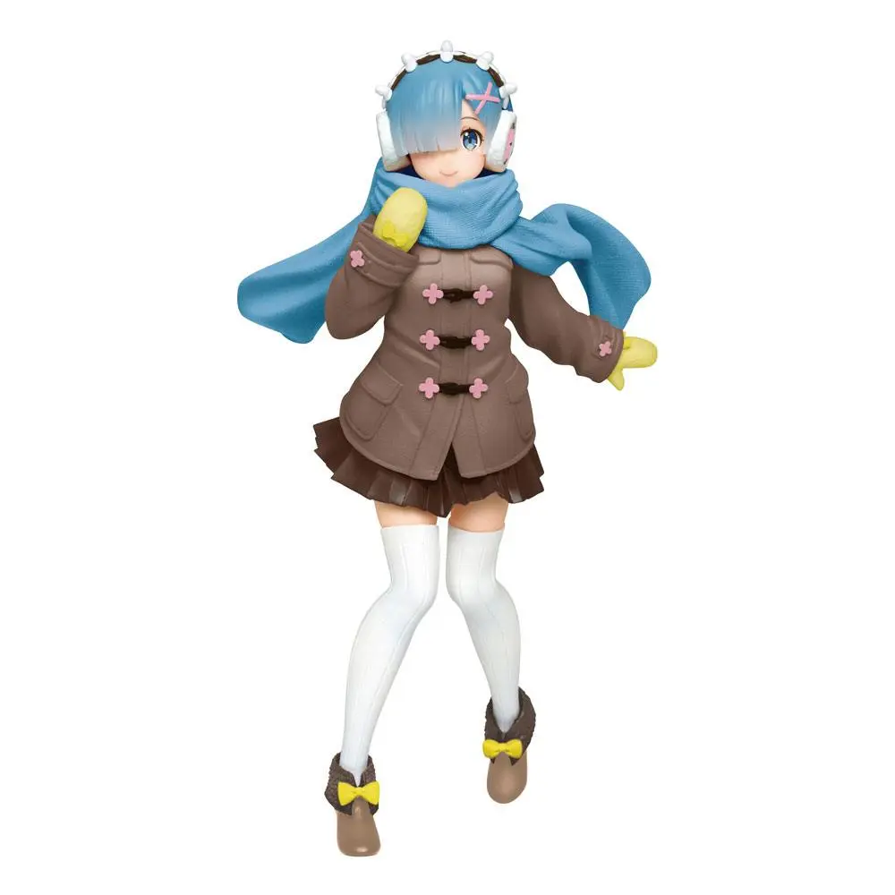 Re:Zero Precious PVC Statue Rem Winter Coat Ver. Renewal 23 cm product photo