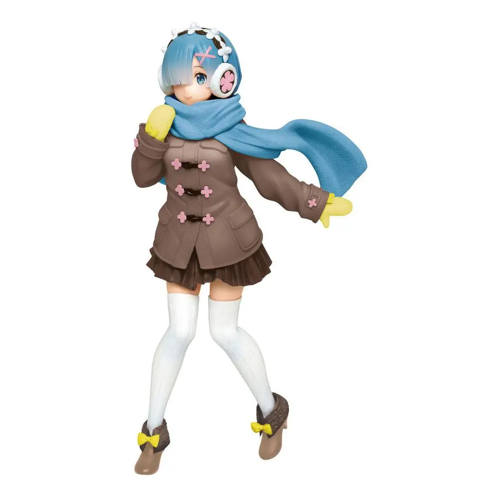 Re:Zero Precious PVC Statue Rem Winter Coat Ver. Renewal 23 cm product photo
