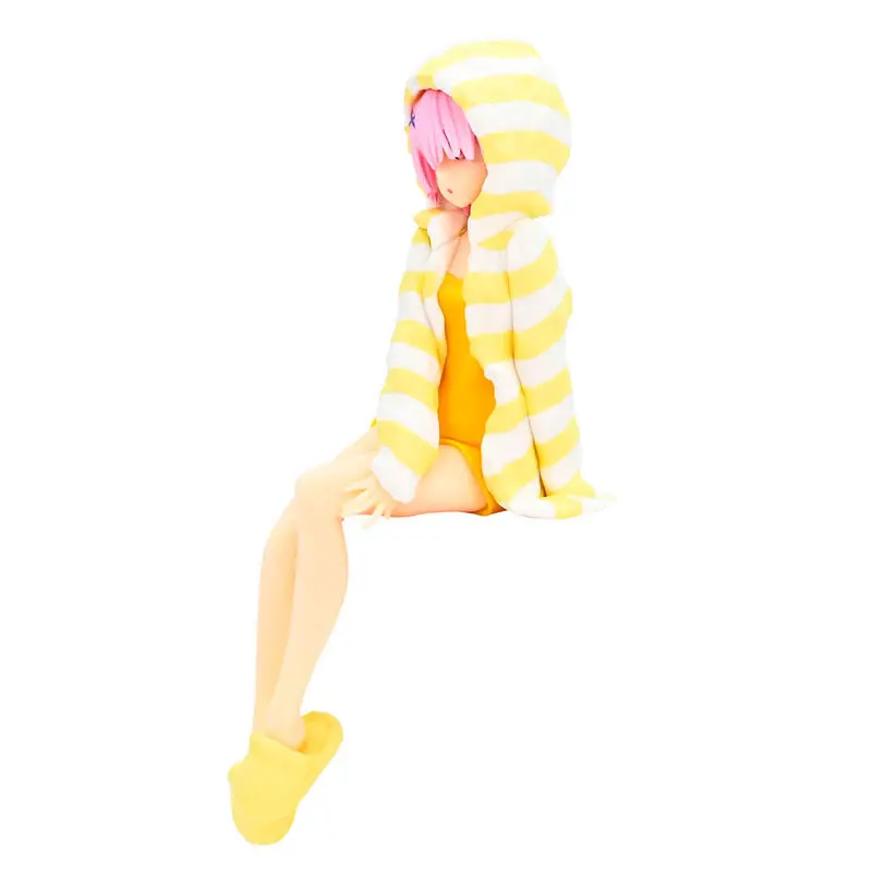 Re:Zero Noodle Stopper PVC Statue Ram Room Wear Yellow Color Ver. 14 cm product photo