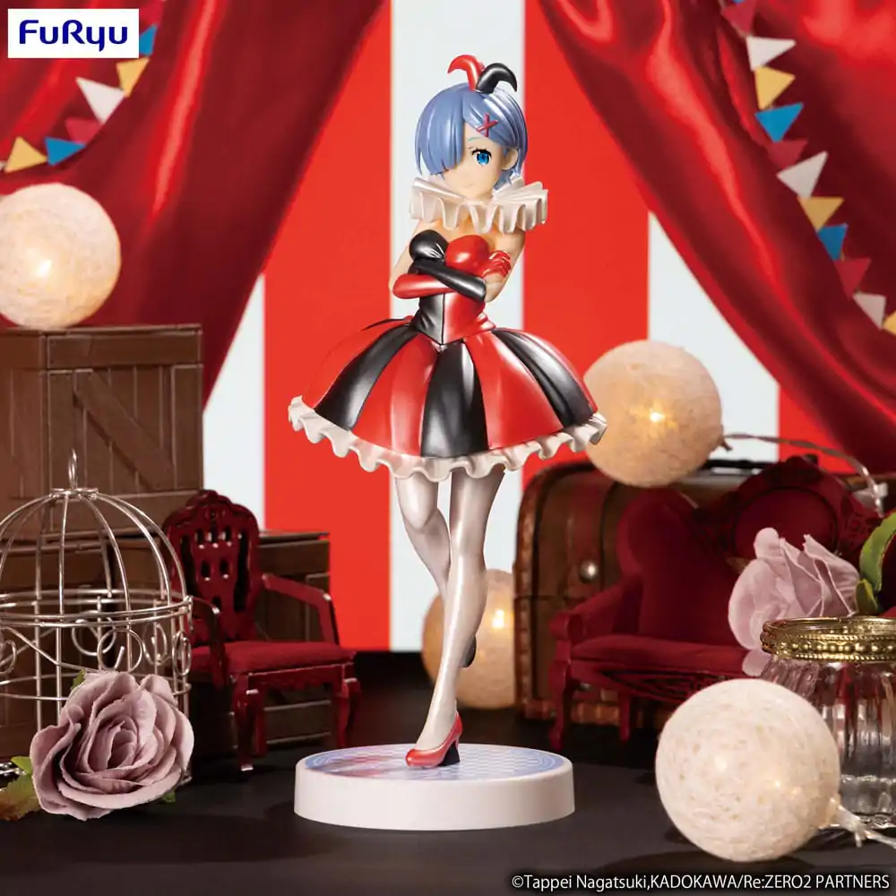 Re:ZERO SSS PVC Statue Rem in Circus Pearl Color Ver. 21 cm termékfotó