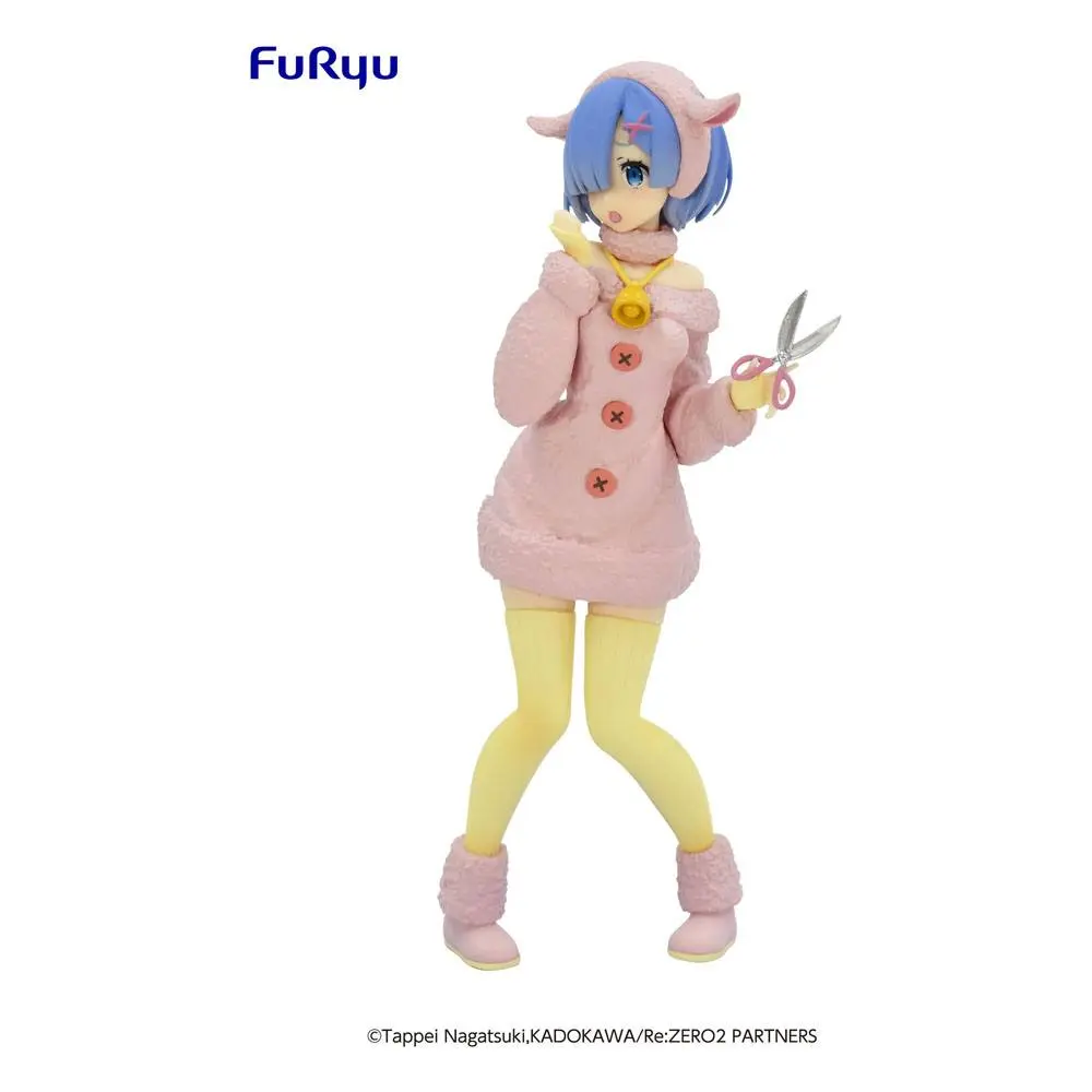 Re:ZERO SSS PVC Statue Rem The Wolf and the Seven Kids Pastel Color Ver. 21 cm product photo