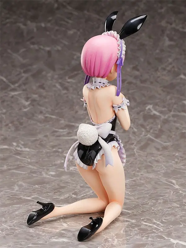 Re:ZERO -Starting Life in Another World- PVC Statue 1/4 Ram Bare Leg Bunny Ver. 30 cm product photo