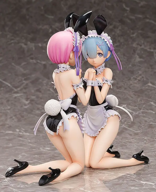 Re:ZERO -Starting Life in Another World- PVC Statue 1/4 Ram Bare Leg Bunny Ver. 30 cm product photo