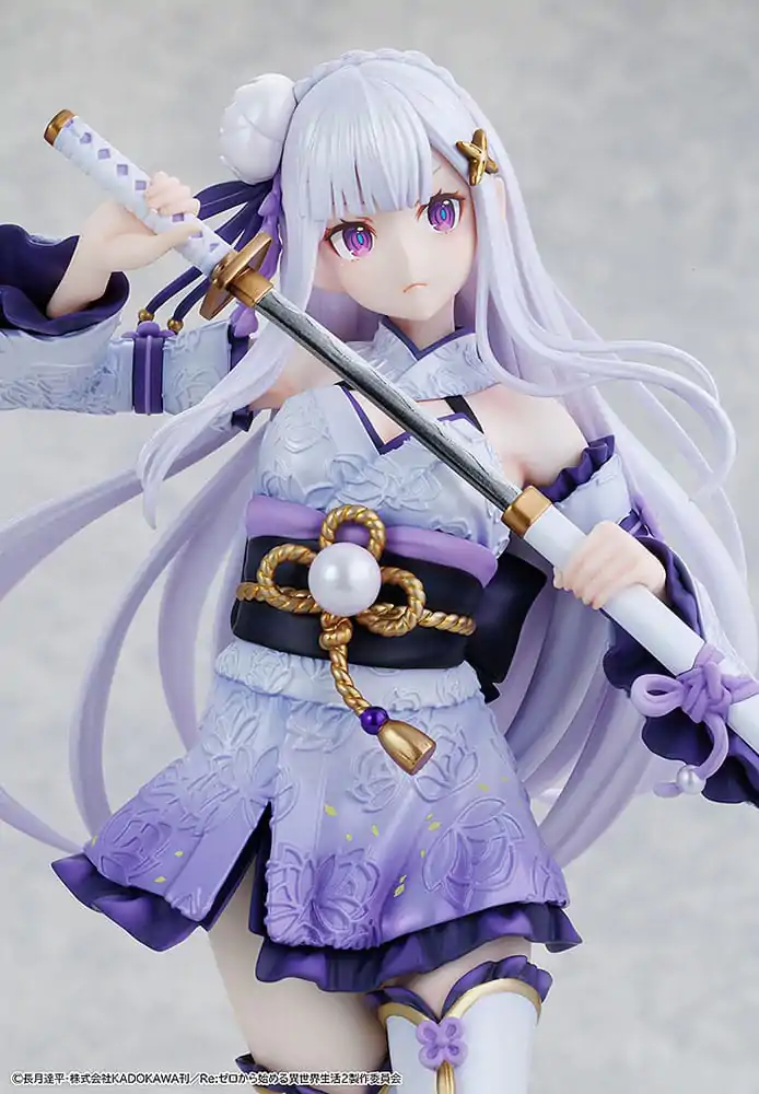Re:ZERO -Starting Life in Another World- PVC Statue 1/7 Emilia Combat Outfit ver. 24 cm product photo