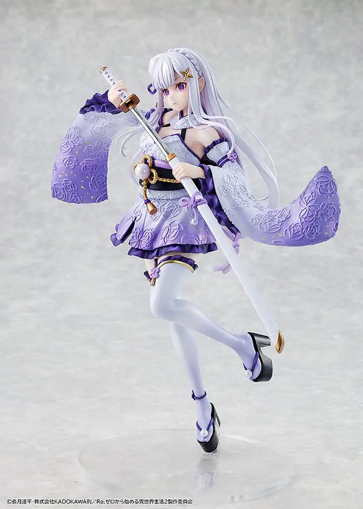 Re:ZERO -Starting Life in Another World- PVC Statue 1/7 Emilia Combat Outfit ver. 24 cm product photo