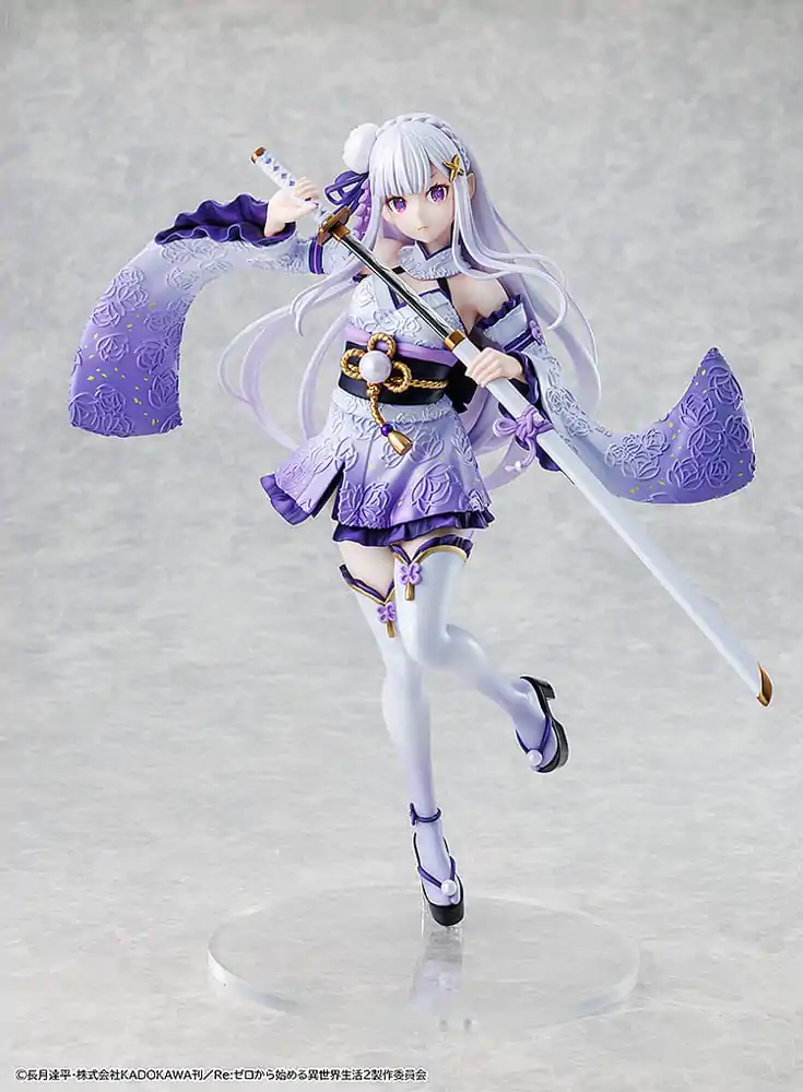 Re:ZERO -Starting Life in Another World- PVC Statue 1/7 Emilia Combat Outfit ver. 24 cm product photo