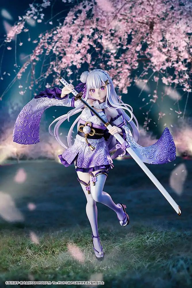 Re:ZERO -Starting Life in Another World- PVC Statue 1/7 Emilia Combat Outfit ver. 24 cm product photo