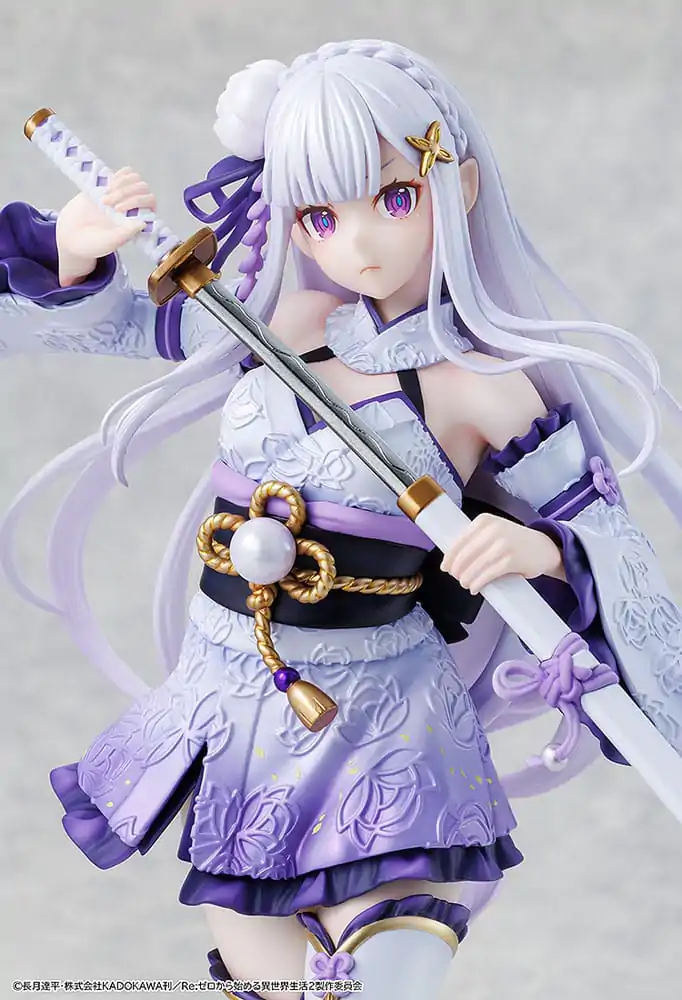 Re:ZERO -Starting Life in Another World- PVC Statue 1/7 Emilia Combat Outfit ver. 24 cm product photo