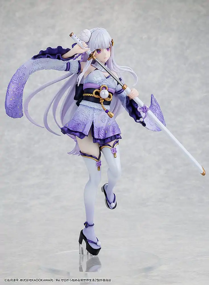 Re:ZERO -Starting Life in Another World- PVC Statue 1/7 Emilia Combat Outfit ver. 24 cm product photo