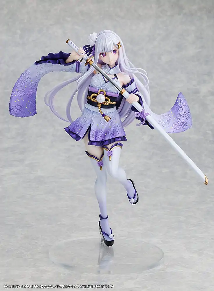 Re:ZERO -Starting Life in Another World- PVC Statue 1/7 Emilia Combat Outfit ver. 24 cm product photo