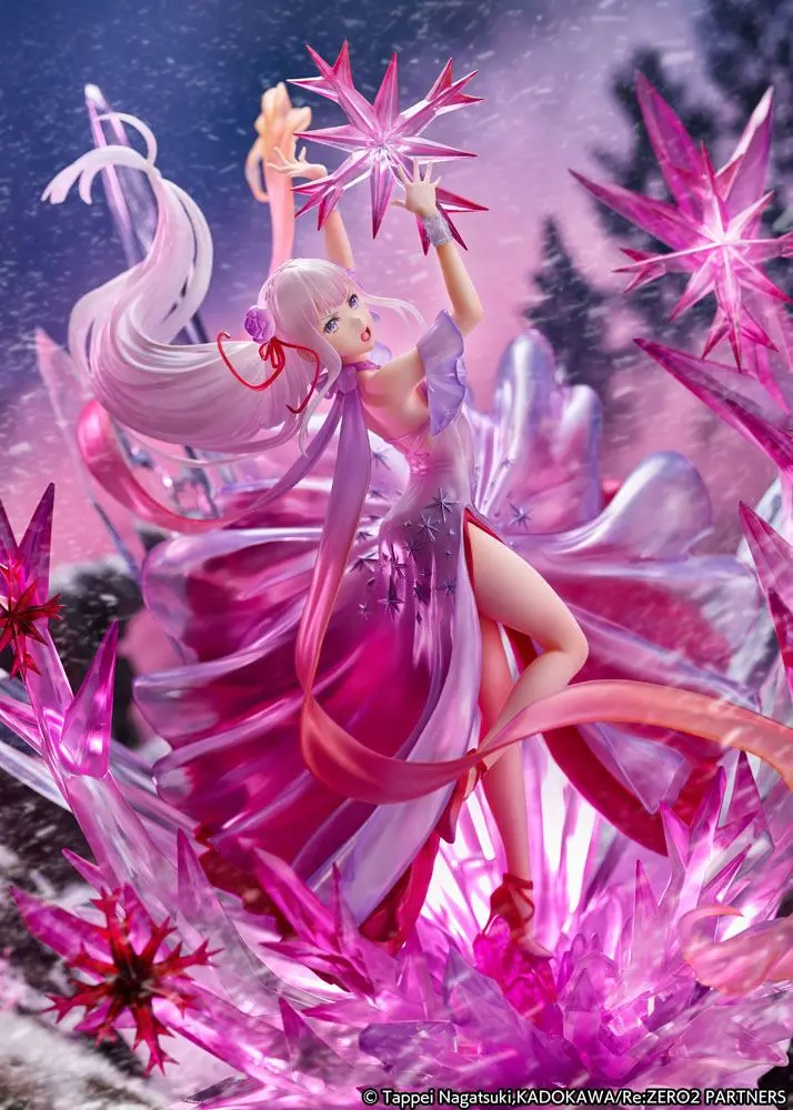 Re: Zero Starting Life in Another World Statue 1/7 Emilia Crystal Dress Ver. 35 cm product photo