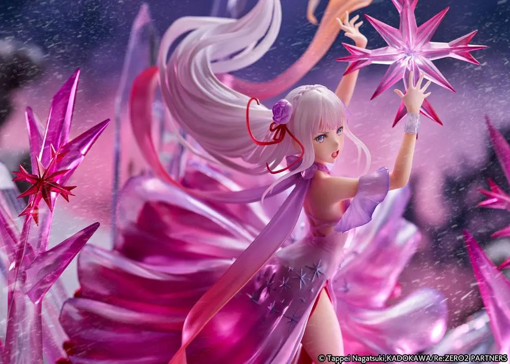 Re: Zero Starting Life in Another World Statue 1/7 Emilia Crystal Dress Ver. 35 cm product photo