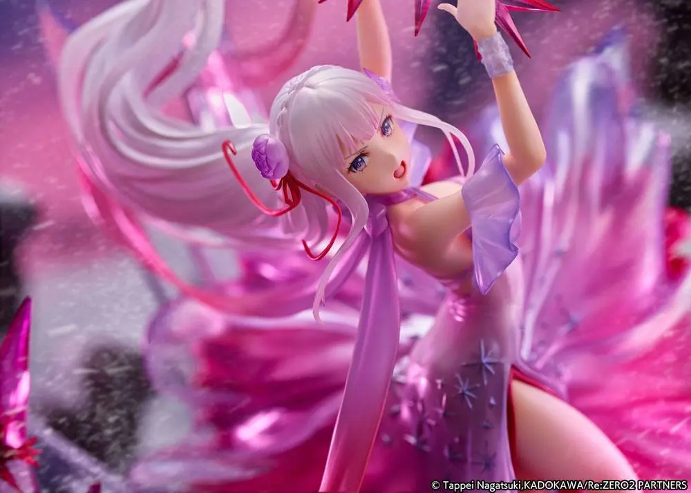 Re: Zero Starting Life in Another World Statue 1/7 Emilia Crystal Dress Ver. 35 cm product photo