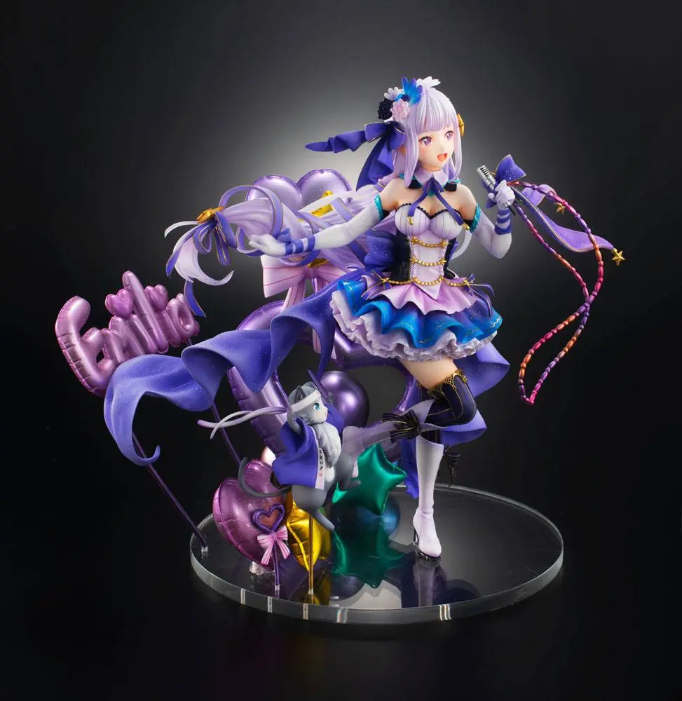 Re: Zero Starting Life in Another World Statue 1/7 Emilia Idol Ver. 24 cm product photo