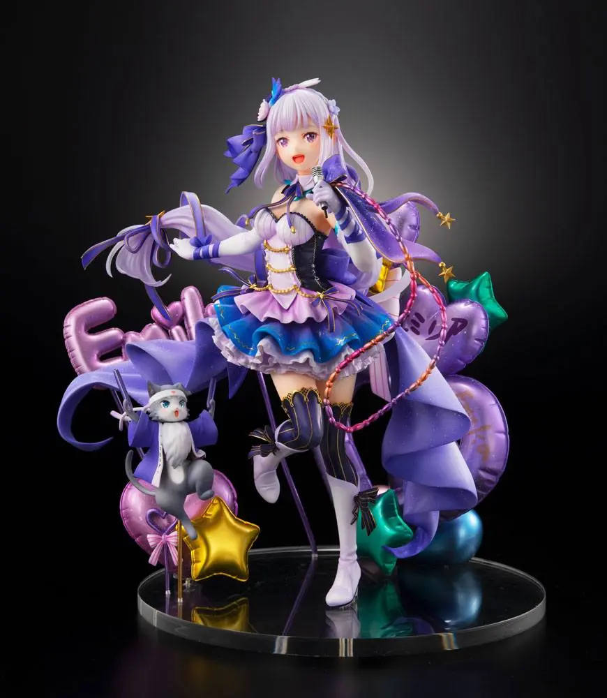 Re: Zero Starting Life in Another World Statue 1/7 Emilia Idol Ver. 24 cm product photo