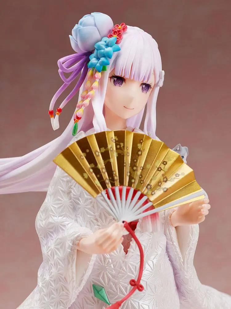 Re:ZERO -Starting Life in Another World- PVC Statue 1/7 Emilia Shiromuku 25 cm product photo