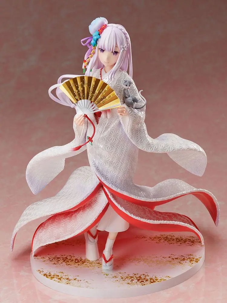 Re:ZERO -Starting Life in Another World- PVC Statue 1/7 Emilia Shiromuku 25 cm product photo