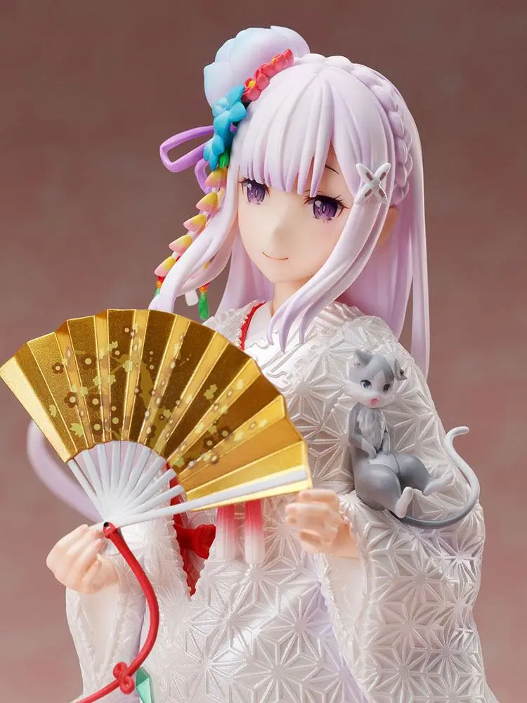 Re:ZERO -Starting Life in Another World- PVC Statue 1/7 Emilia Shiromuku 25 cm product photo