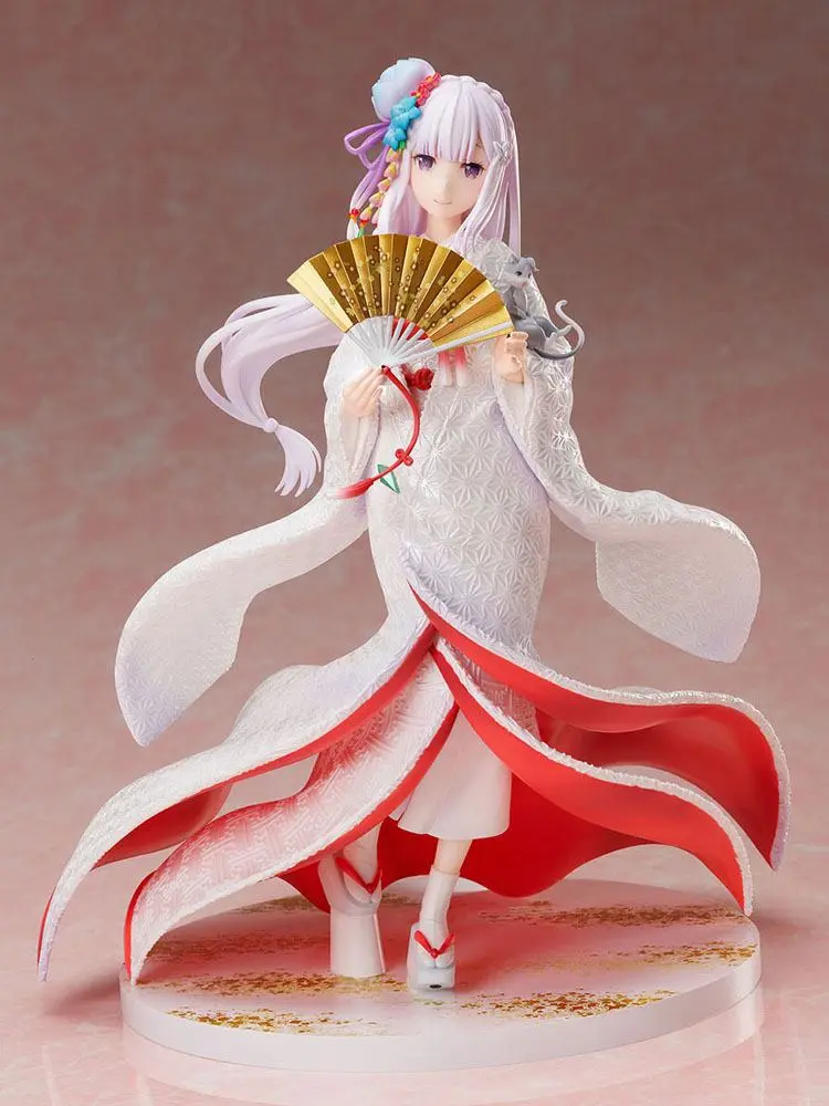 Re:ZERO -Starting Life in Another World- PVC Statue 1/7 Emilia Shiromuku 25 cm product photo