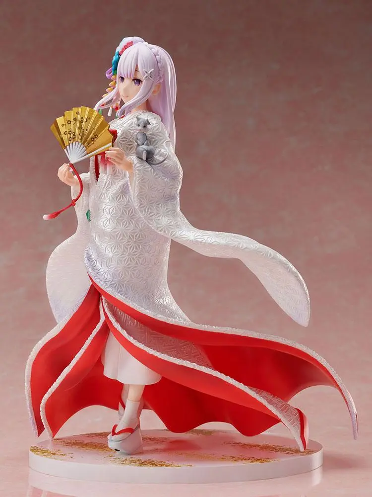 Re:ZERO -Starting Life in Another World- PVC Statue 1/7 Emilia Shiromuku 25 cm product photo