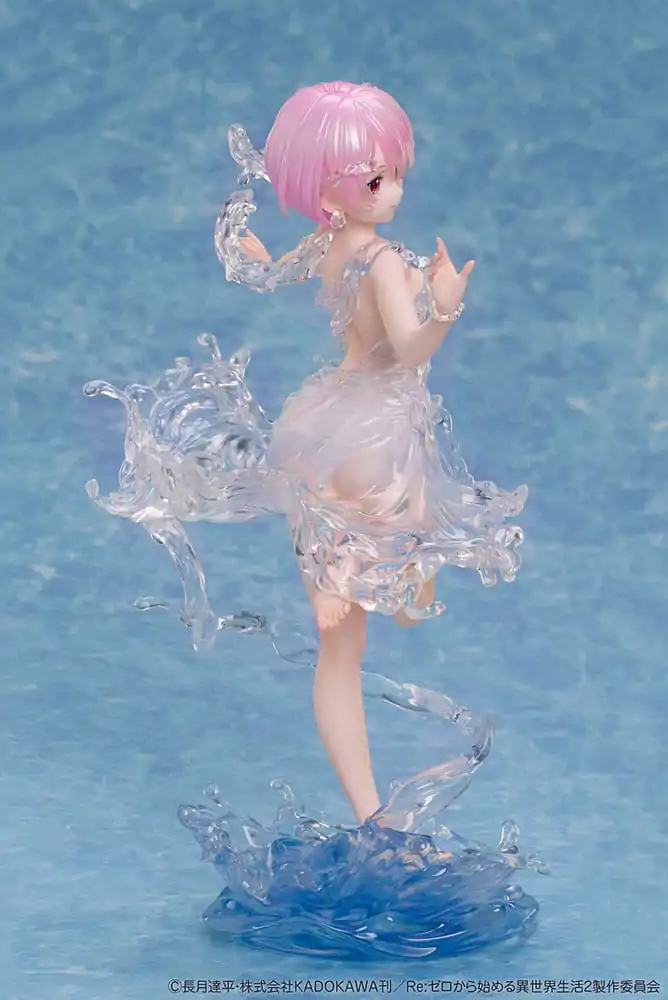 Re:Zero Starting Life in Another World PVC Statue 1/7 Ram Aqua Dress 23 cm termékfotó