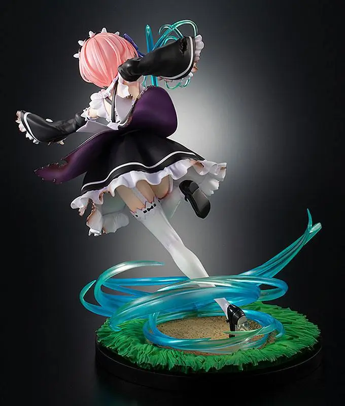 Re:ZERO -Starting Life in Another World- PVC Statue 1/7 Ram Battle with Roswaal Ver. 24 cm product photo