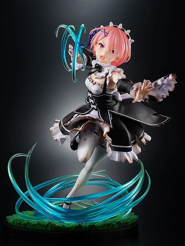 Re:ZERO -Starting Life in Another World- PVC Statue 1/7 Ram Battle with Roswaal Ver. 24 cm product photo