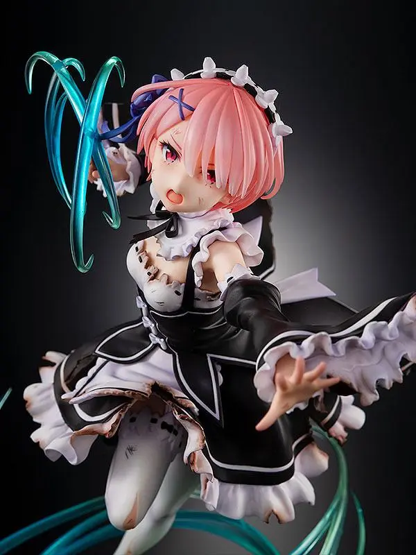 Re:ZERO -Starting Life in Another World- PVC Statue 1/7 Ram Battle with Roswaal Ver. 24 cm product photo