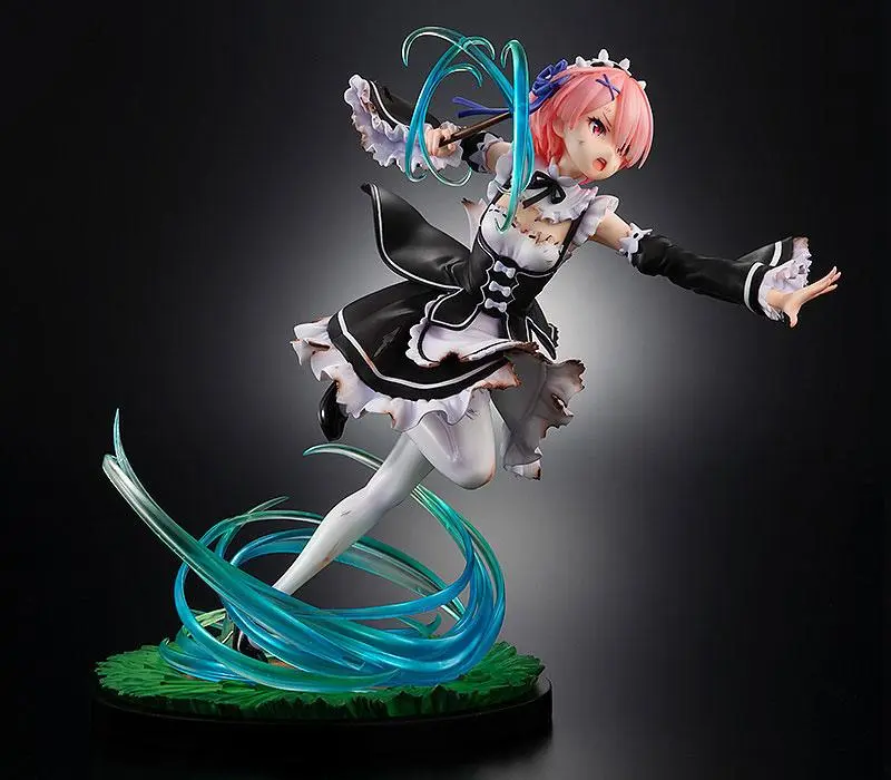 Re:ZERO -Starting Life in Another World- PVC Statue 1/7 Ram Battle with Roswaal Ver. 24 cm product photo
