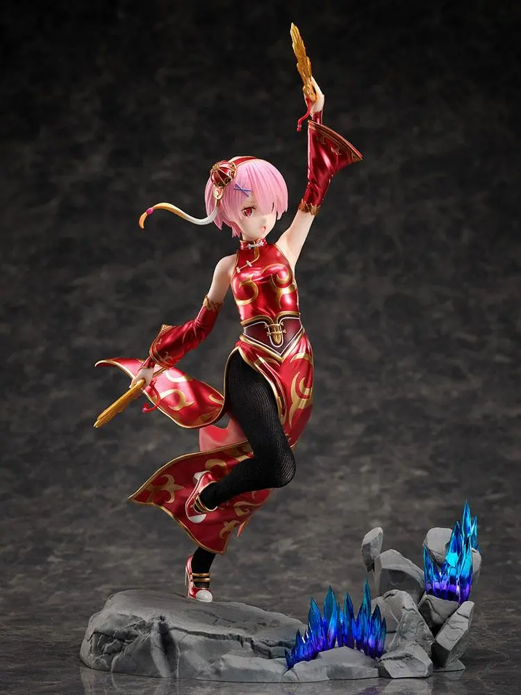 Re:ZERO - Starting Life in Another World PVC Statue 1/7 Ram China Dress Ver. 23 cm product photo