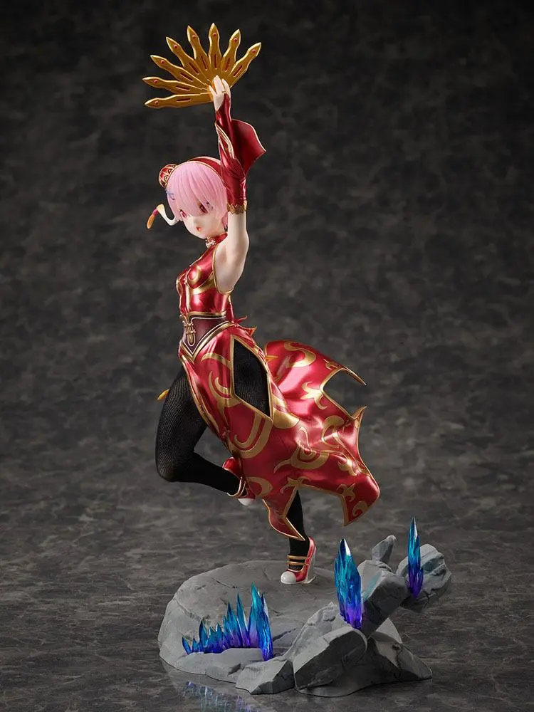 Re:ZERO - Starting Life in Another World PVC Statue 1/7 Ram China Dress Ver. 23 cm product photo