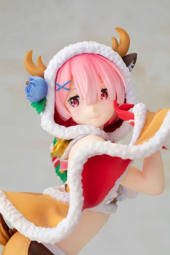 Re:ZERO -Starting Life in Another World- PVC Statue 1/7 Ram Christmas Maid Ver. 23 cm product photo