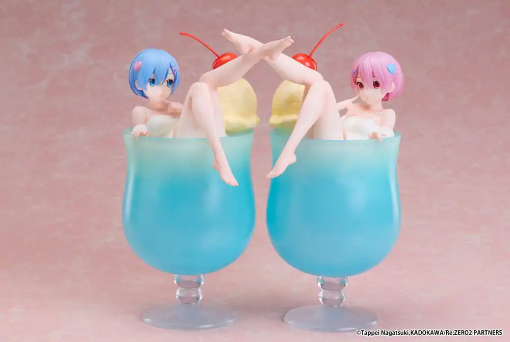 Re:Zero Starting Life in another World PVC Statue 1/7 Ram Cream Soda Ver. 21 cm product photo